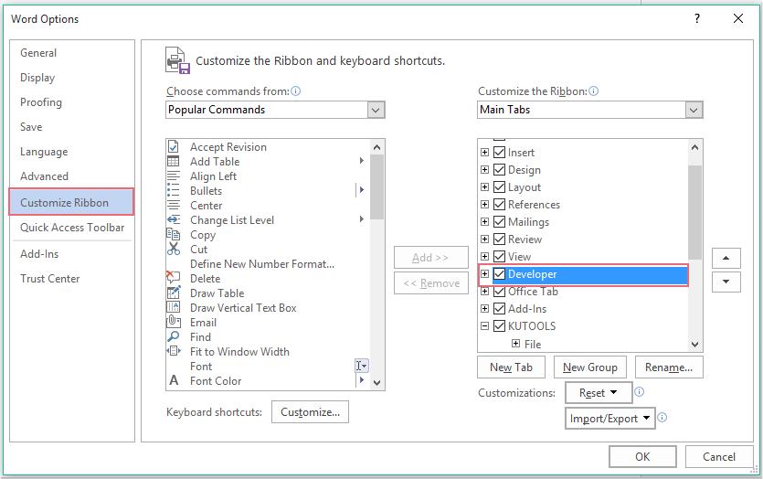 Hướng dẫn chèn khung vào Word
